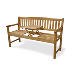 Holzbank Exquisit Duo